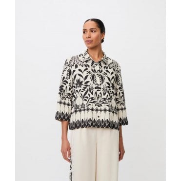 MaIsolde Boxy Fit Floral Shirt
