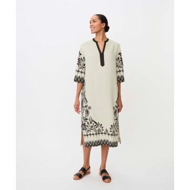 MaNovalitha Floral Print Dress