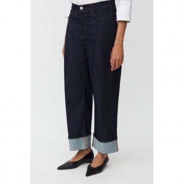 MaPalvessa Crop Denim Trouser