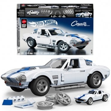Hot Wheels Elite Corvette Grand Sport Building Set
