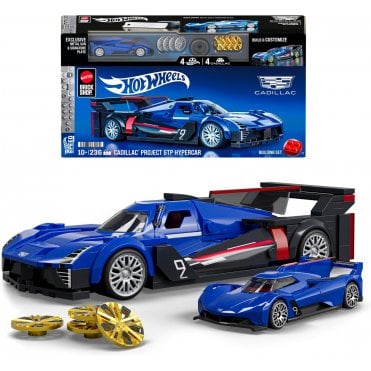 Hot Wheels Speed Cadillac Project GTP Hyper Car Building Set