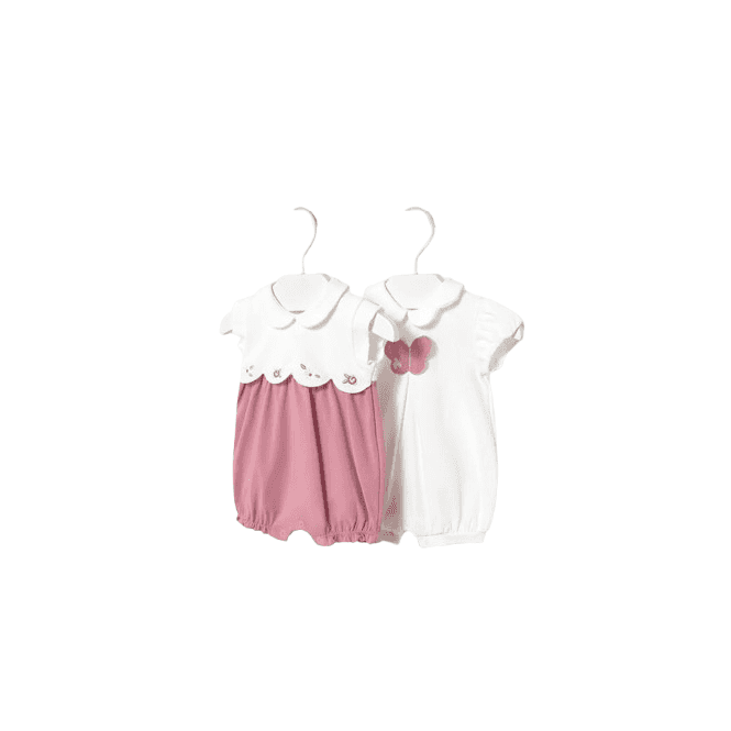 Mayoral 2 short bodysuit set
