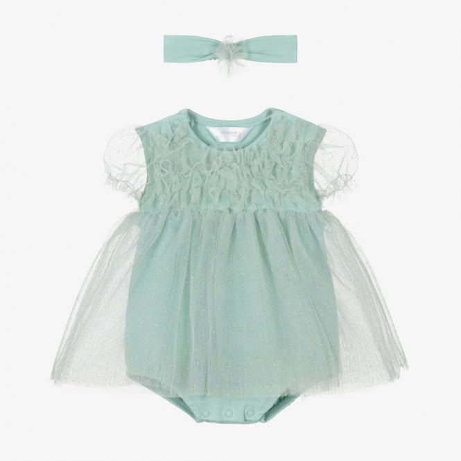 Mayoral Bodysuit With Headband