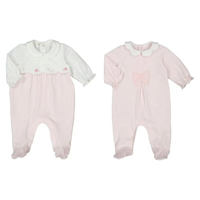 Mayoral Bow Babygrow Set Of Two