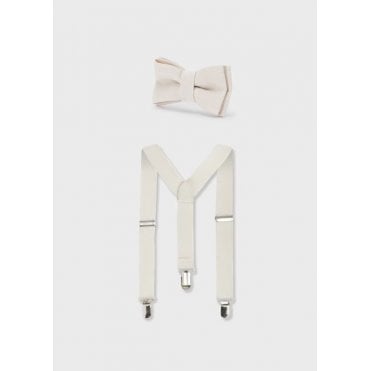 Bowtie & suspender set