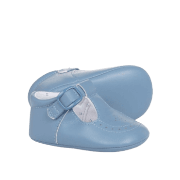 Faux Leather T-Bar Pre-Walker Shoes