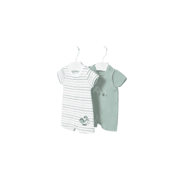 Set of 2 short rompers