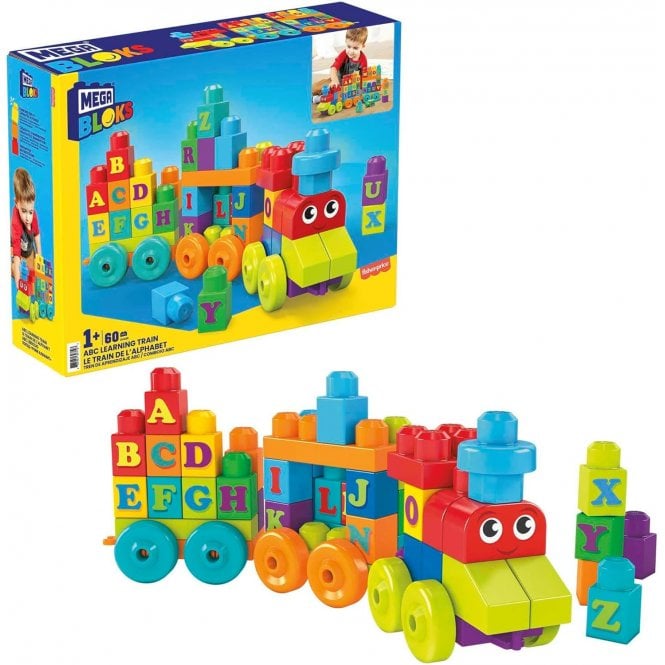 Mega Bloks Mega Bloks- ABC Learning Train
