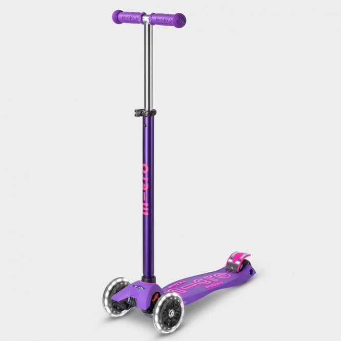 Micro Scooters Maxi Micro Deluxe LED - Purple