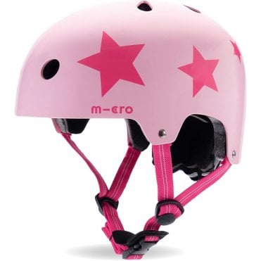 Star Pink Printed Helmet Small (48-54cm)