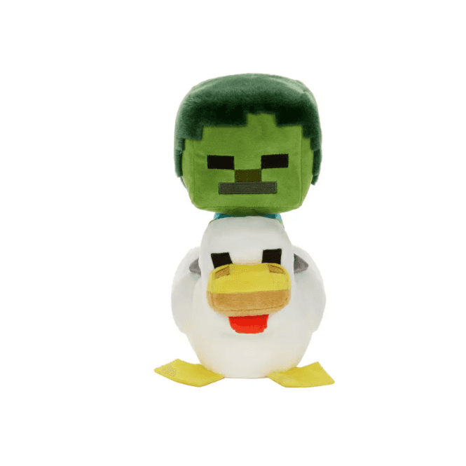 Minecraft 8  Deluxe Plush Chicken Jockey