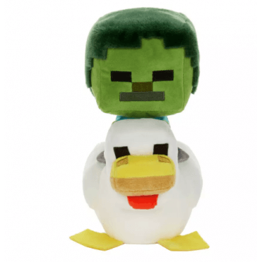 Minecraft 8  Deluxe Plush Chicken Jockey
