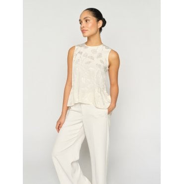 MMIxo Leaf Jacq Top