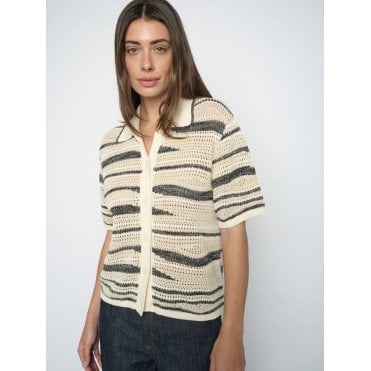MMUne Wave SS Knit Cardigan