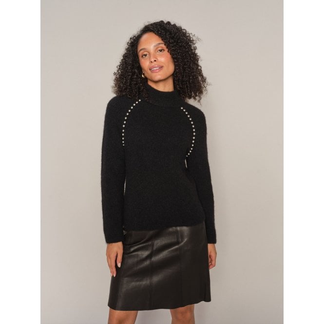 Mos Mosh MMZora Bead highneck knit