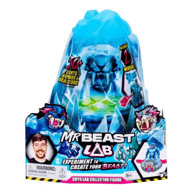 Mr Beast Lab MRBEAST LAB SINGLE PK CRYO LAB COLLECTOR FIGURE EXCLUSIVE