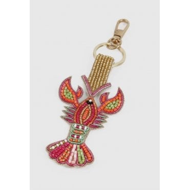 Rainbow Lobster Keyring/Bag Charm