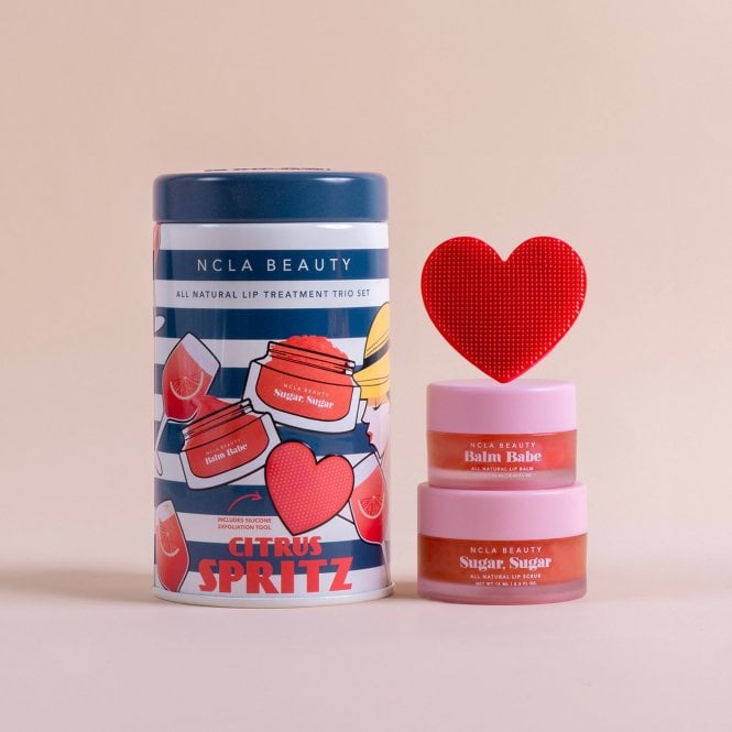 NCLA Citrus Spritz Lip Care Duo + Lip Scrubber