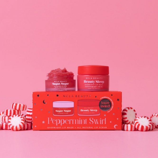 NCLA Slumber Party Lip Treatment Gift Set - Peppermint Swirl