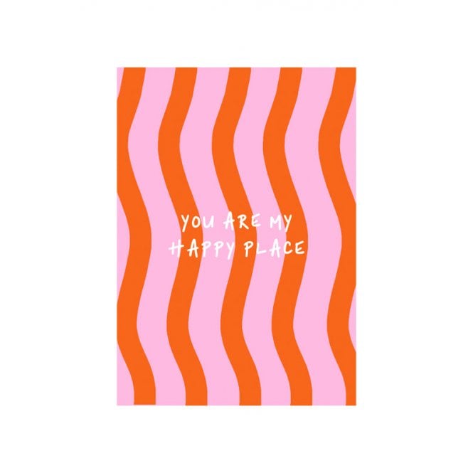 Neesh Home Happy Place Print