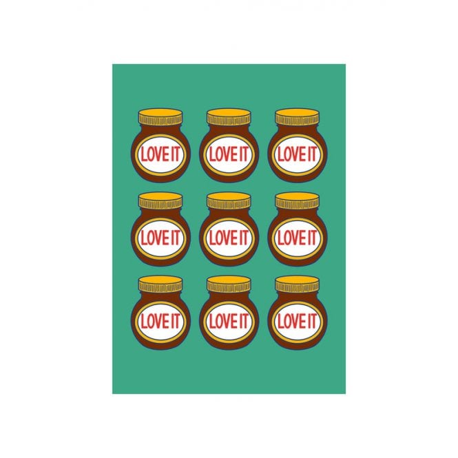 Neesh Home Love It (Marmite) Print