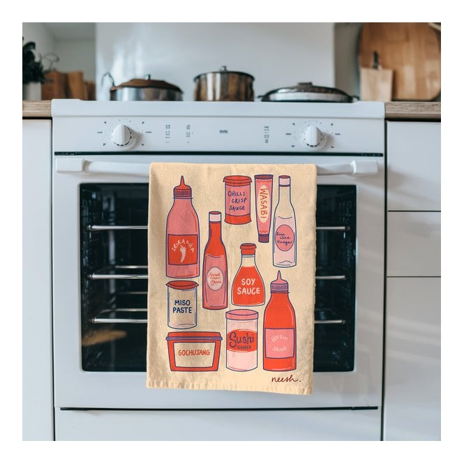 Neesh Home Saucy Tea Towel