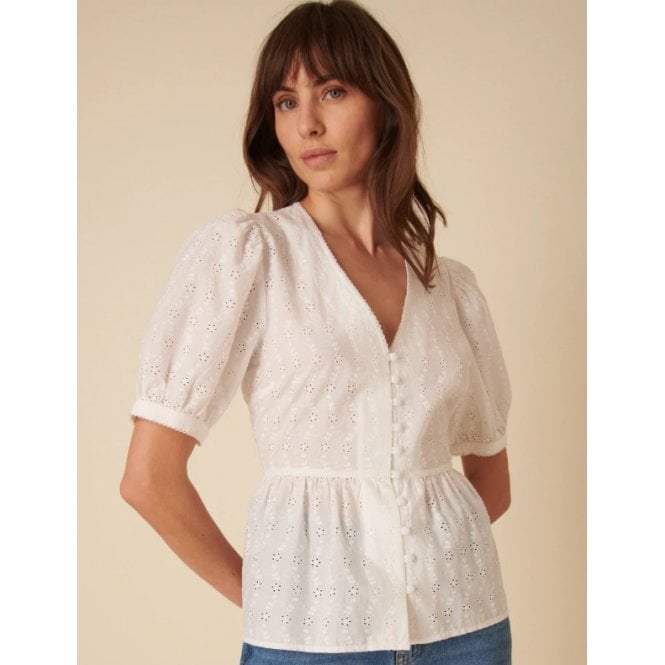 Nobody's Child Broderie Anglaise Ria Blouse