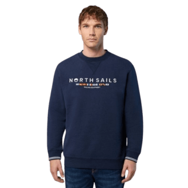 Sweatshirt With Flag Embroidery