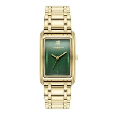 23mm Grove Forest Green & Gold Bracelet Watch