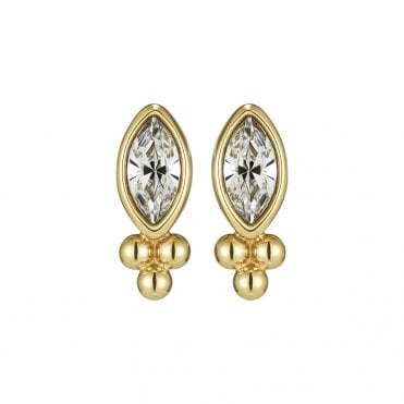 Classic - Dainty Gold Plated Stud Earrings
