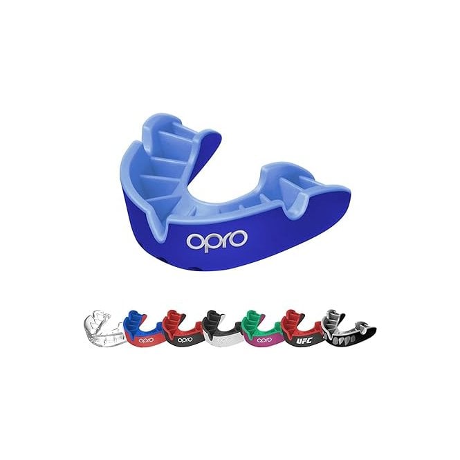 OPRO Silver Self-Fit Mouthguard