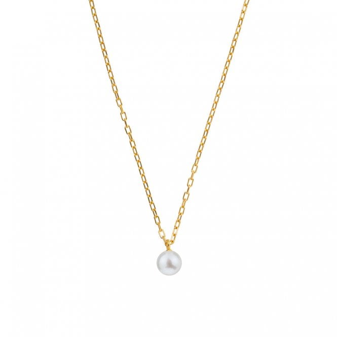 ORA ORBIA Medium Pearl Pendant - 14ct Gold Filled