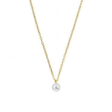 ORBIA Medium Pearl Pendant - 14ct Gold Filled