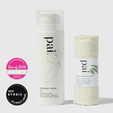 Middlemist Seven Gentle Cream Cleanser and Cloth for Sensitive Skin - 150ml