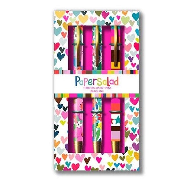 Great British Card Company PAPER SALAD 3 PEN SET