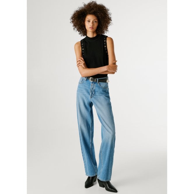 Pepe Jeans Addison Ultra High Waist Barrel Fit Jeans