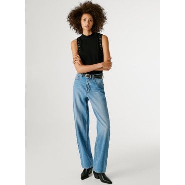 Addison Ultra High Waist Barrel Fit Jeans