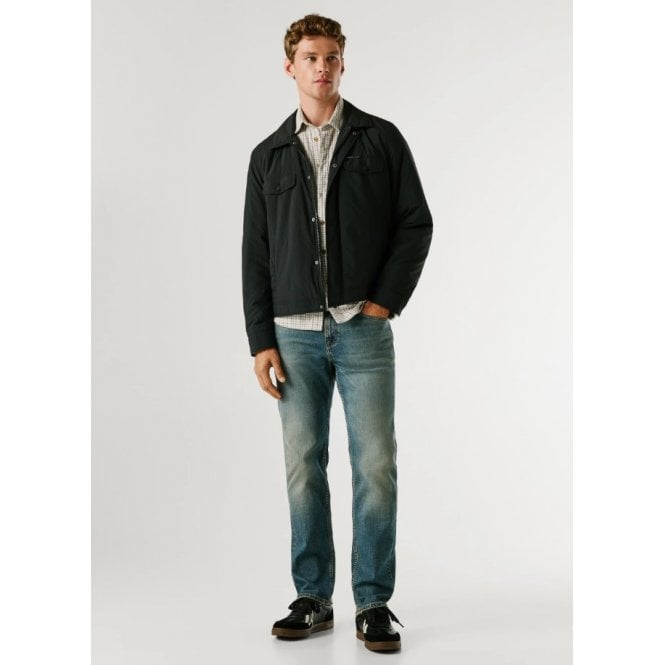 Pepe Jeans Cash Straight Fit Mid-Rise Jeans