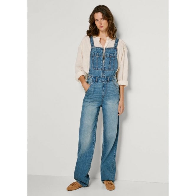 Pepe Jeans Elia Regular Fit Denim Maxi Dungarees