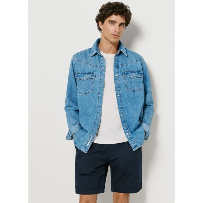 Pepe Jeans Relaxed Fit Linen Shorts