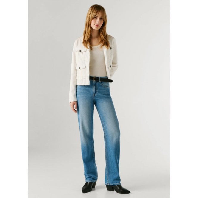 Pepe Jeans Robyn High Waist Straight Fit Jeans