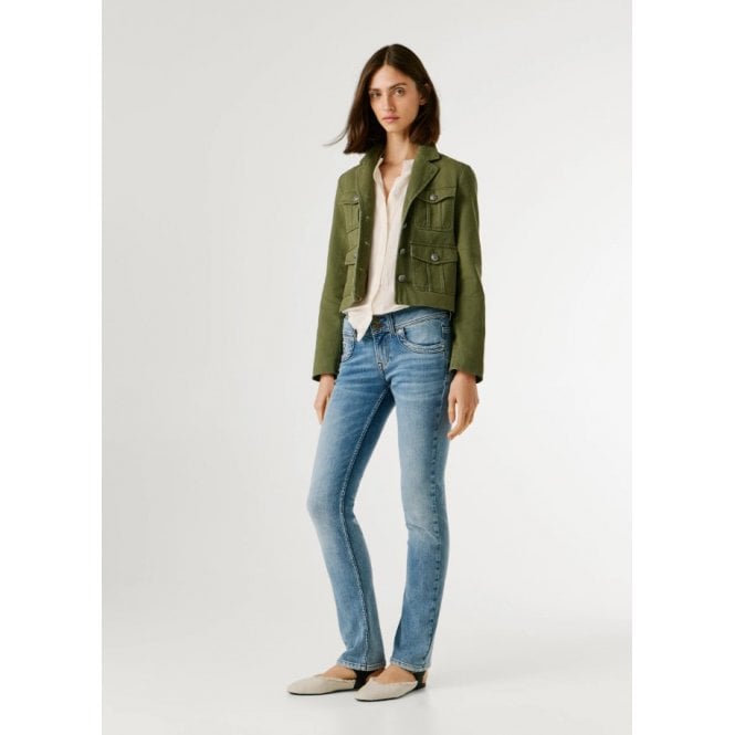 Pepe Jeans Venus Workwear Low Waist Slim Fit Jeans