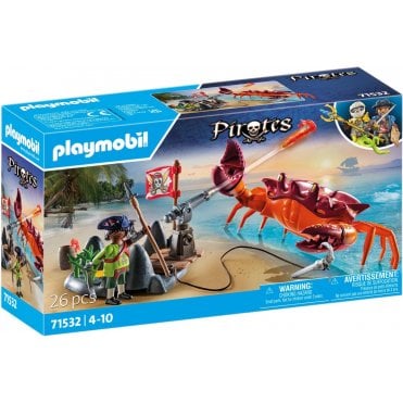Battle with the Giant Crab