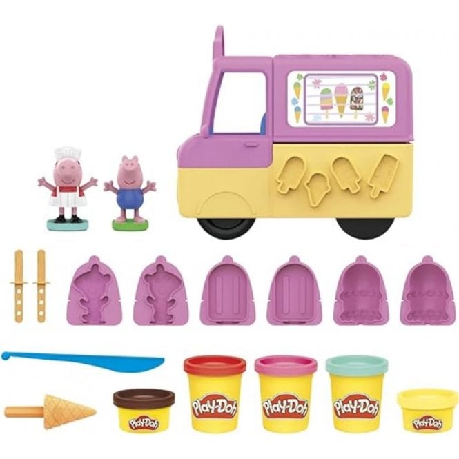 Play Doh PD PEPPAS ICE CREAM PLAYSET