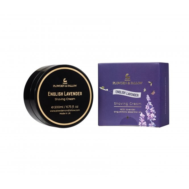 Plowden & Fallow English Lavender | Shaving Cream | 200ml