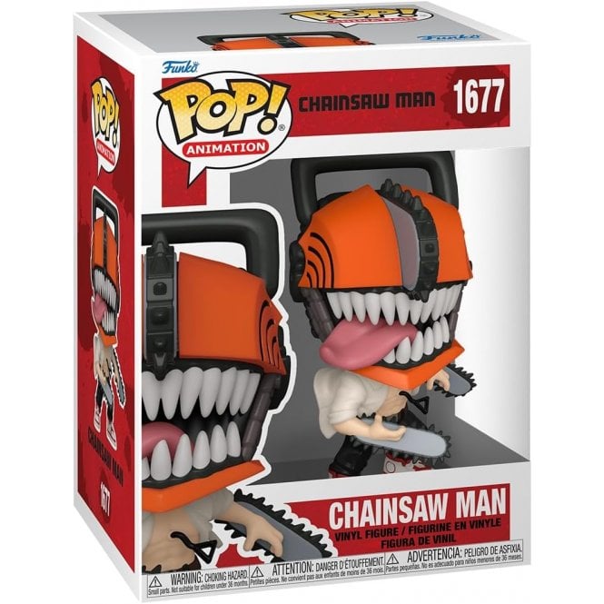 Pop! Vinyl Funko Pop! Animation - CSM - Chainsaw Man - 1/6 Odds for Rare Chase Variant - Bloody
