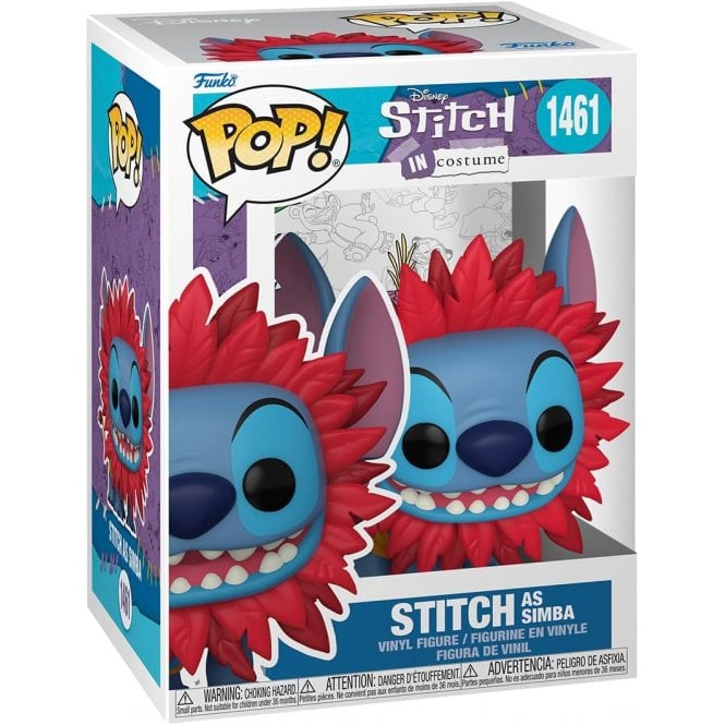 Pop! Vinyl POP Disney: Stitch Costume- Simba