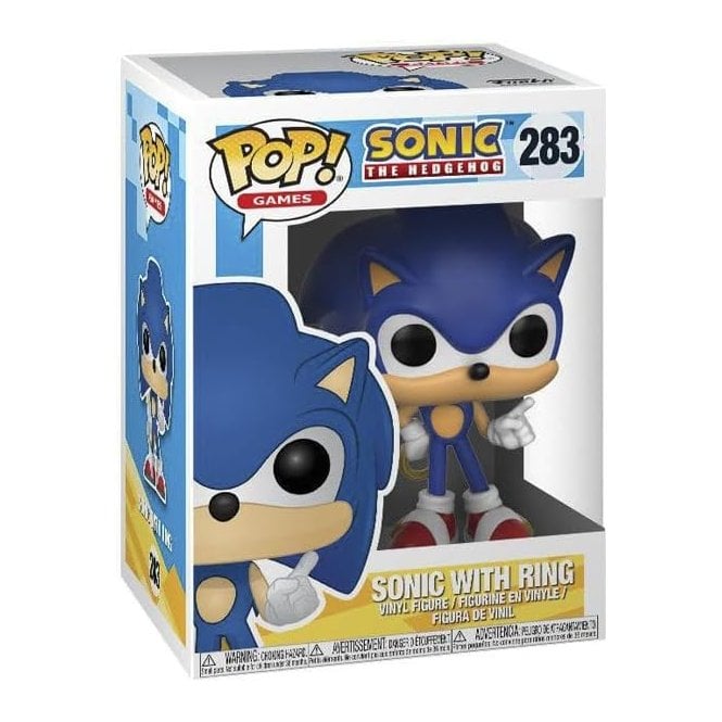 Pop! Vinyl - Sonic The Hedgehog - Sonic With Ring