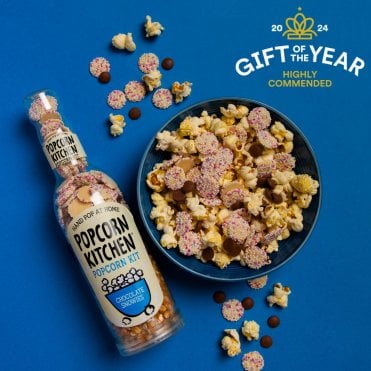 White Chocolate Snowies Pop At Home Popcorn Kit, 440g