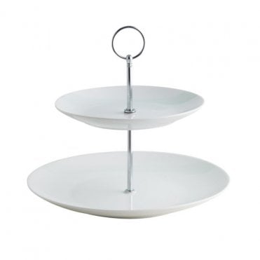 P&K SIMPLICITY 2 TIER CAKE STAND
